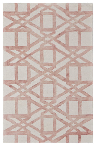 Weave & Wander Marengo Rug, Blush, 3'6"x5'6"