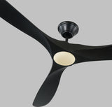 Maverick 70" LED Ceiling Fan Matte Black