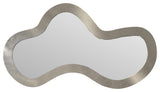 Oblique Mirror, Brushed Silver, 28" X 48"