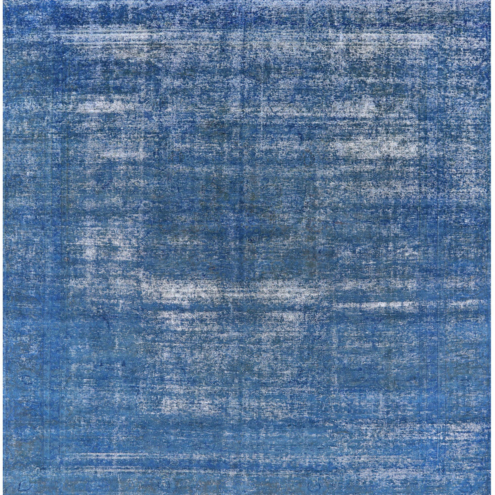 Ahgly Company Indoor Square Mid-Century Modern Area Rugs, 5' Square