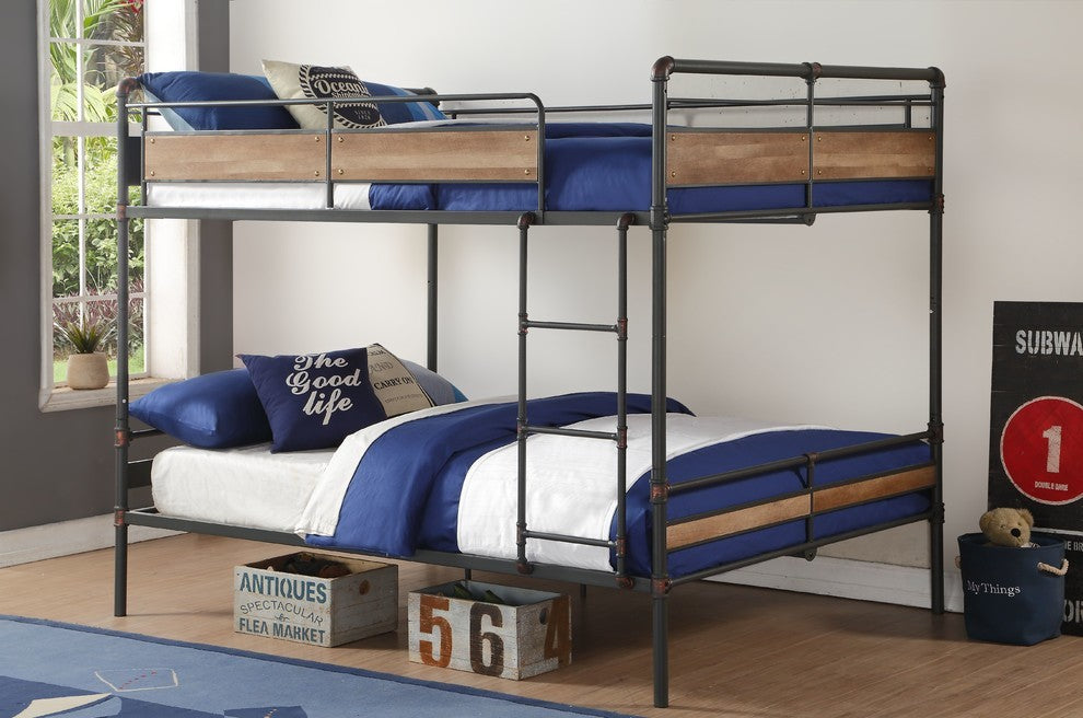 Acme Furniture Bunk Bed, Queen/Queen 37730