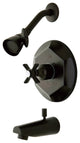 Kingston Brass Millennium Oil Rubbed Bronze Tub/Shower Faucet KB4635ZX