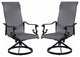Westin Swivel/Rocking Wicker Chair 2-pack - Black