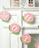 Happy Mothers Day Wooden Garland, 2-Piece Set