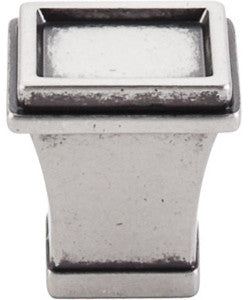 Great Wall Tapered Knob 1" - Pewter Antique