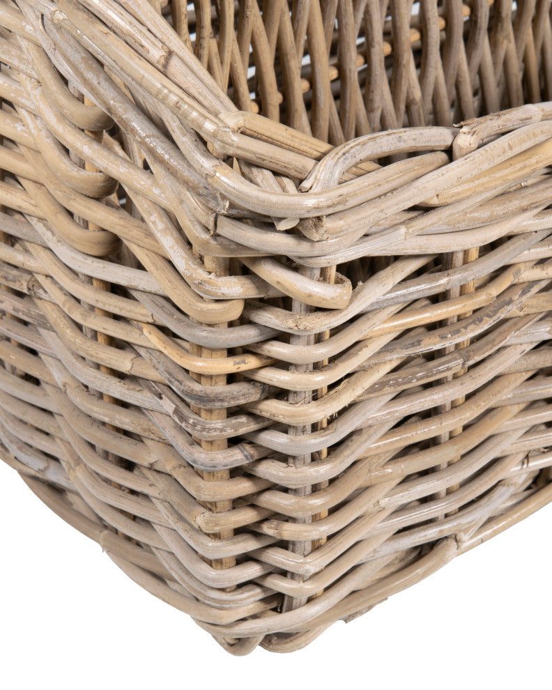 Eddie Rattan Magazine Basket by East at Main