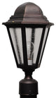 Kiss Series Post Mount, Old Bronze