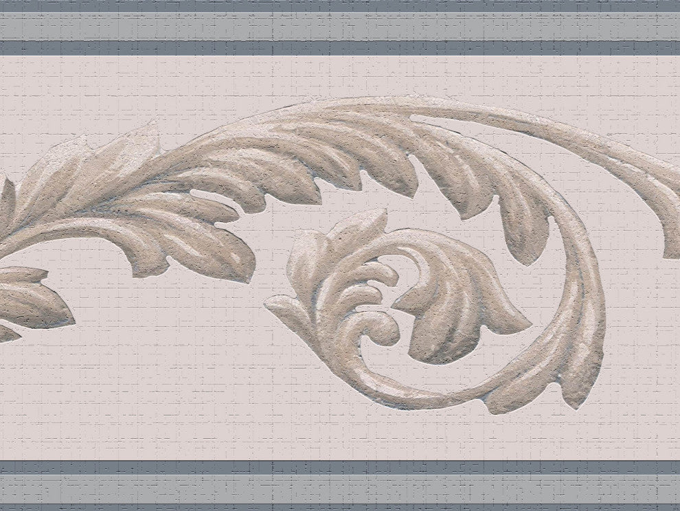 Damask Peel and Stick Wallpaper Border 15'x7"