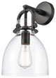 Innovations Newton Bell Sconce Matte Black