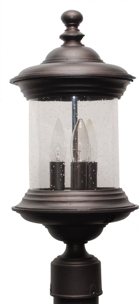 Tuscany Post Mount, White