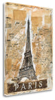 "Paris" By Marta G. Wiley, Giclee Print on Gallery Wrap Canvas, Ready to Hang