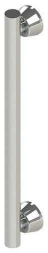 Invisia Linear Grab Bar Support Rail - 12" - Shower Bathroom, Polished Chrome