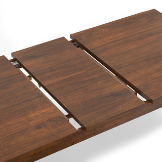 Wilson Extendable Dining Table, Walnut Veneer