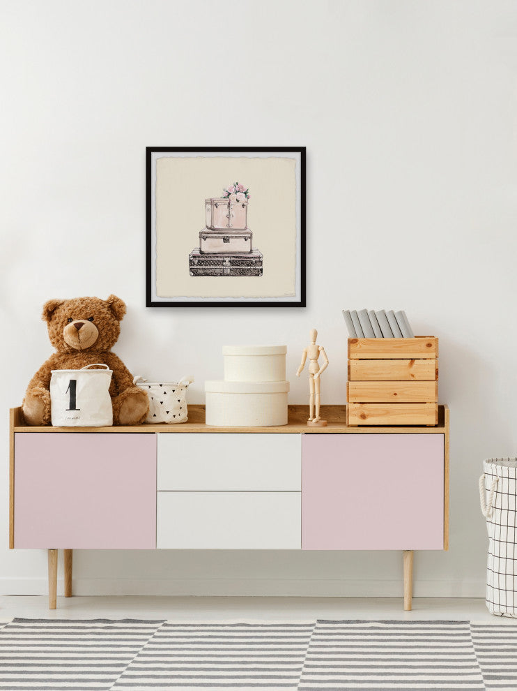 "Packed and Ready" Framed Painting Print, 24x24