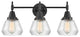 INNOVATIONS LIGHTING 447-3W-BK-G172 Caden 3 Light 26 inch Bath Vanity Light