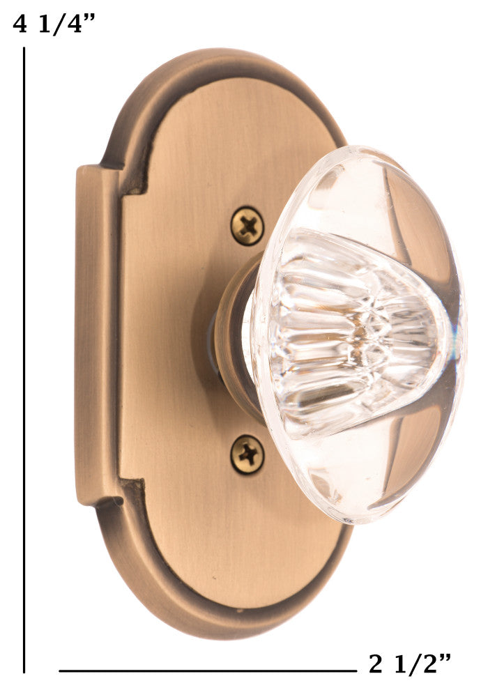 Palladian Plate Passage Set - 2-3/8"