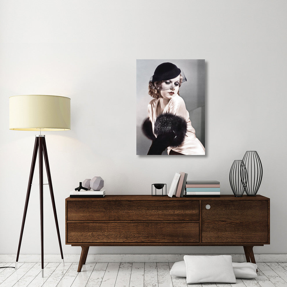 "Jean Harlow" Stretched Canvas Giclee by Hollywood Photo Archive, 29x40"