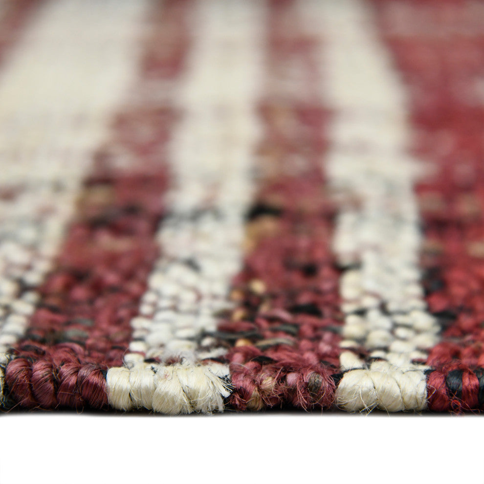 Hampton Washito Area Rug, Red, 8' x 10', Plaid