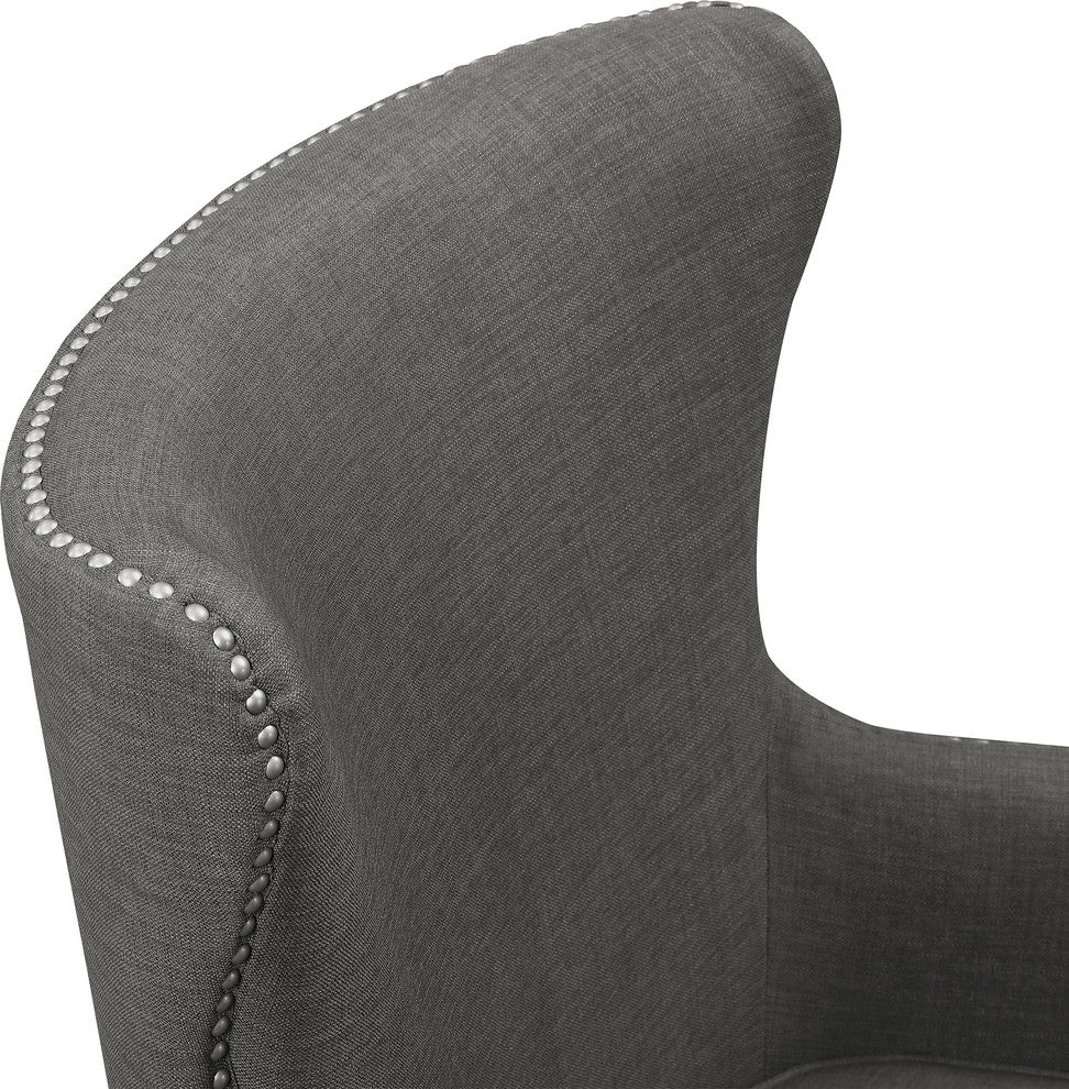 Picket House Furnishings Avery Accent Arm Chair, Charcoal