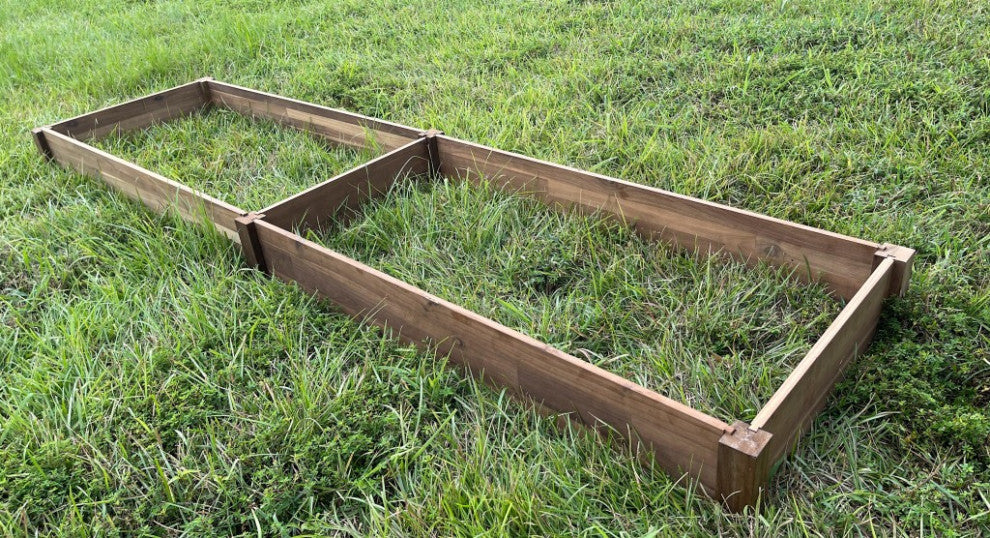 96" Premium Hardwood Long Vegetable Flower and Garden Bed