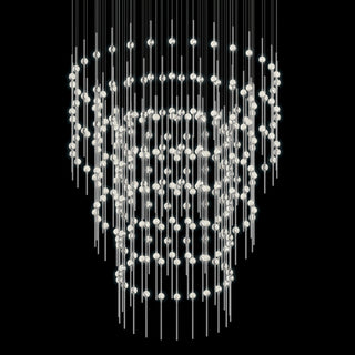 Sonneman 2174.C Constellation Centaurus Pyramid 3 Light 48"W LED - Satin Nickel