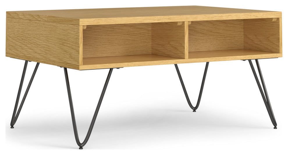Hunter Small Lift Top Coffee Table, Oak