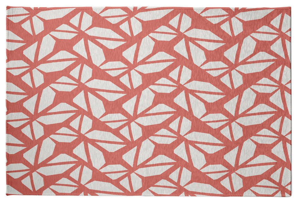Kaleidoscope Graffiti Rug, Brown, 2'x3'