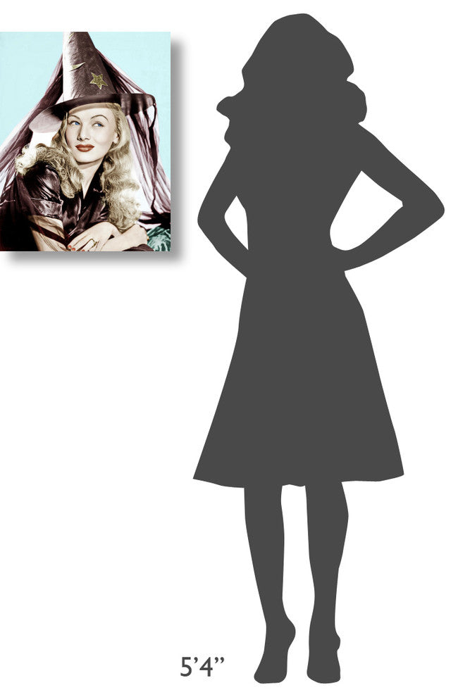 "I Married a Witch - Veronica Lake" Canvas Giclee, 17"x22"