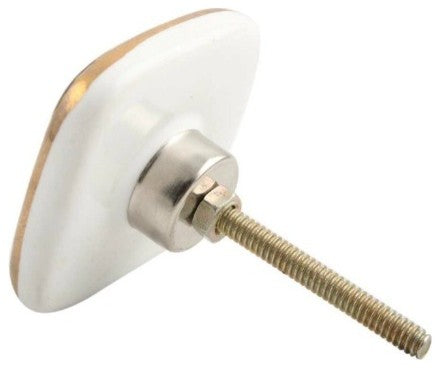 Set of Four Square Ceramic Drawer Knobs