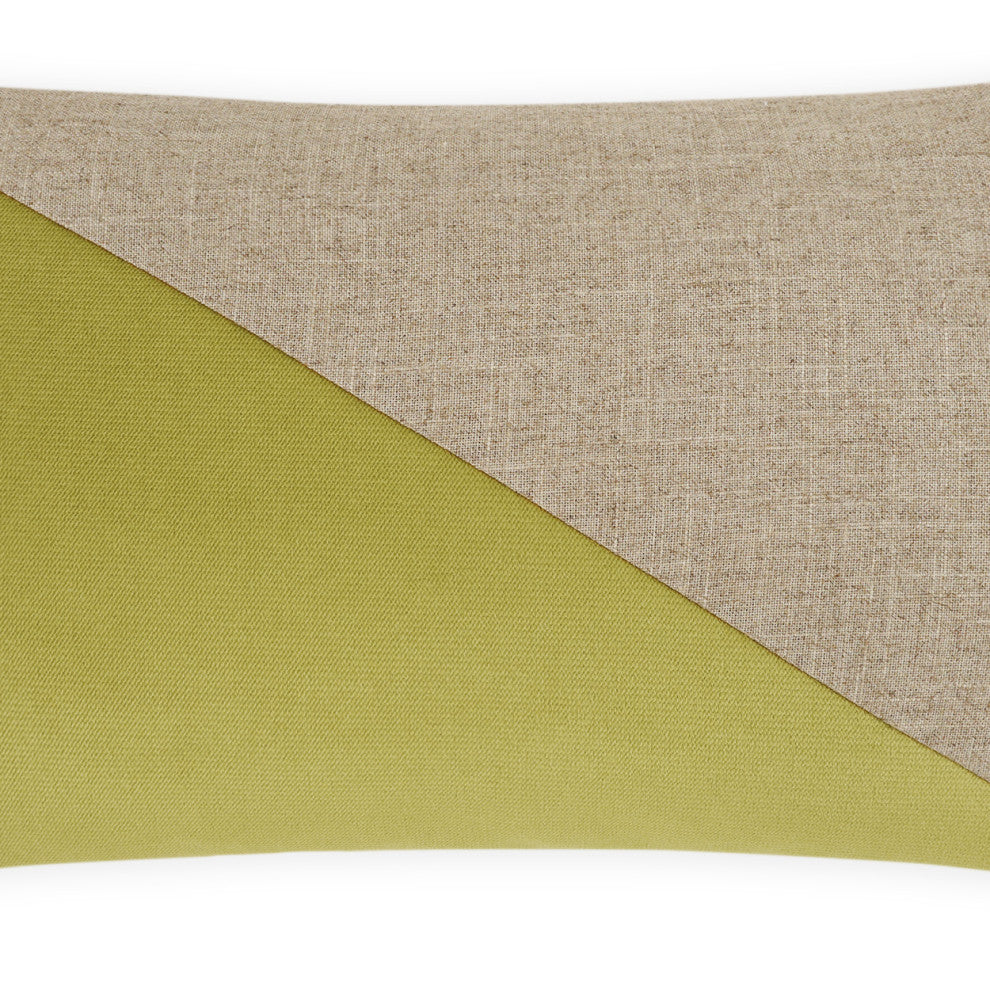Jefferson Lumbar Pillow - Lime