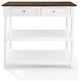 Caitlyn Wood Top Kitchen Island