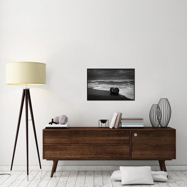 "The Human Element" Framed Canvas Giclee by Niels Christian Wulff, 31x21"