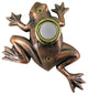 Bronze Plated Frog Doorbell