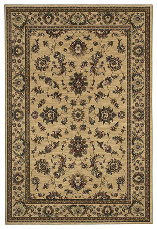 Oriental Weavers Ariana Collection Ivory/Green Oriental Indoor Area Rug 12'X15'