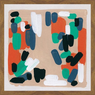 "Fair Game" Framed Painting Print, 12"x12"