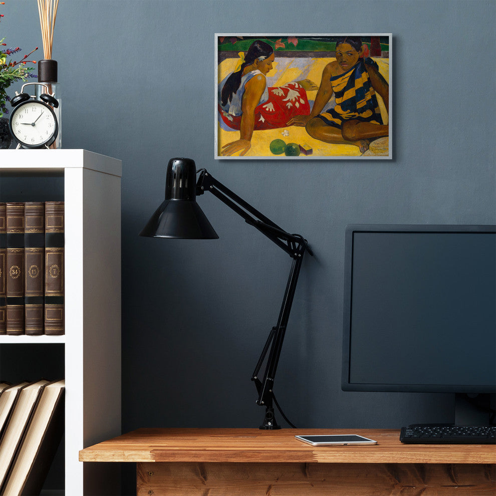 Resting Portraits Native Figures Classic Painting, 16"x20"