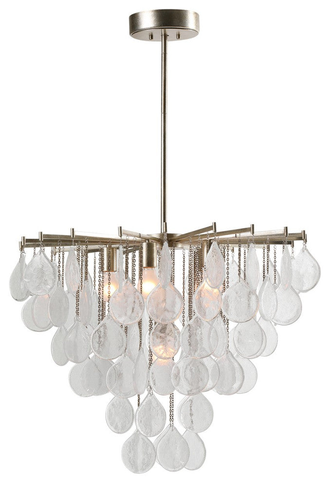 Uttermost Goccia 6 Light Tear Drop Glass Pendant 21544