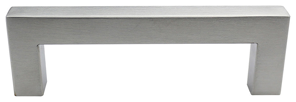 Urbanest Set of 10 Cabinet Pulls, Brushed Satin Nickel, Piers, Short