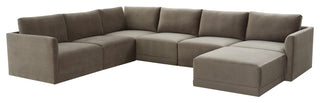 Willow Taupe Modular Large Chaise Sectional
