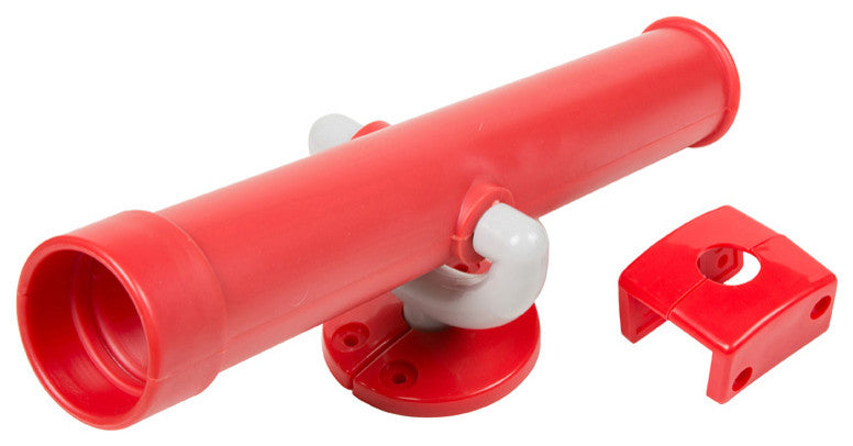 Swing Set Telescope With Mounting Hardware, Red