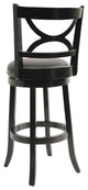 29" Florence swvl stool [black sandthru]