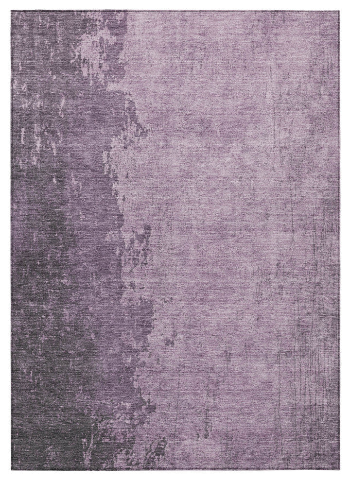 Machine Washable Indoor/Outdoor Chantille ACN1912 Violet 8' x 10' Rug