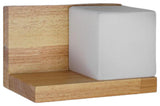 Tarragona | Wooden Shelf with LED Lamp, Left