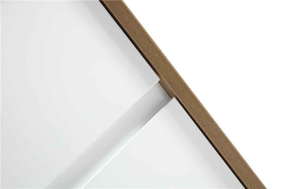 Ashley 24'' Floating Vanity, Acrylic Top, Gloss White