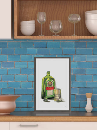 "J germeister" Framed Painting Print, 24"x36"
