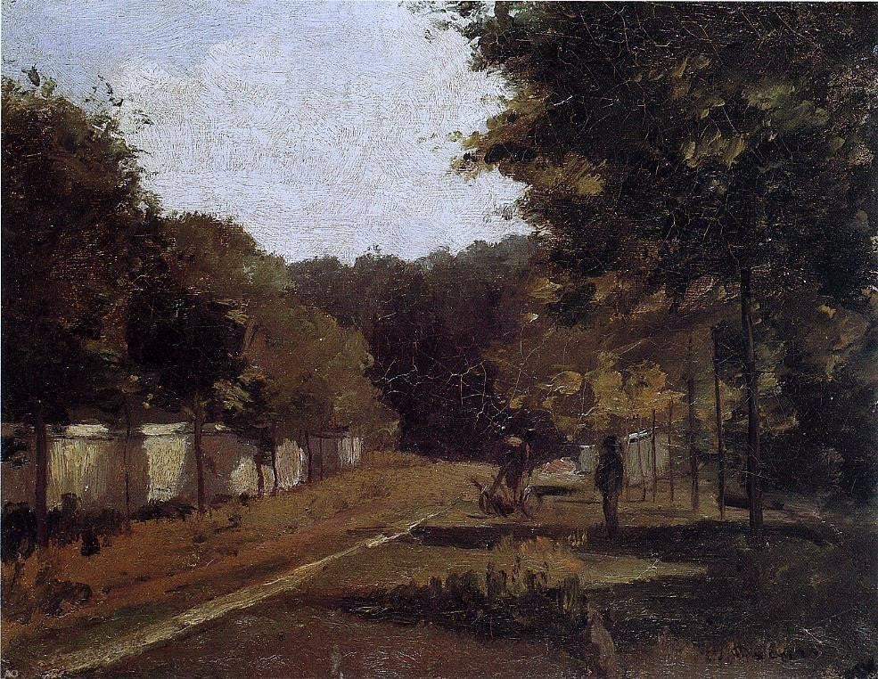 Camille Pissarro Landscape Varenne-Saint-Hilaire Gallery Wrapped Canvas Print
