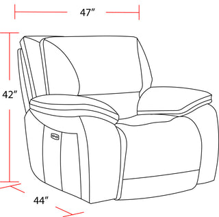 Vail Burnt Sienna Power Reclining Sofa and Two Recliners
