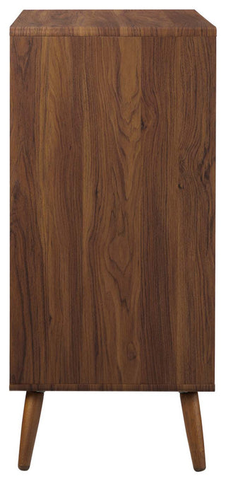 Transmit 4-Drawer Chest, Walnut White