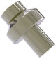 1" Cabinet Knob, Polished Nickel