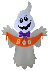 Halloween Inflatable Ghost With BOO sign, 4'